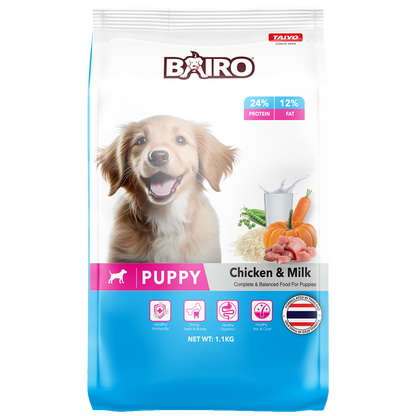 Bairo Puppy Chicken & Milk Dog Food