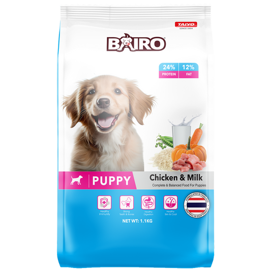 Bairo Puppy Chicken & Milk Dog Food