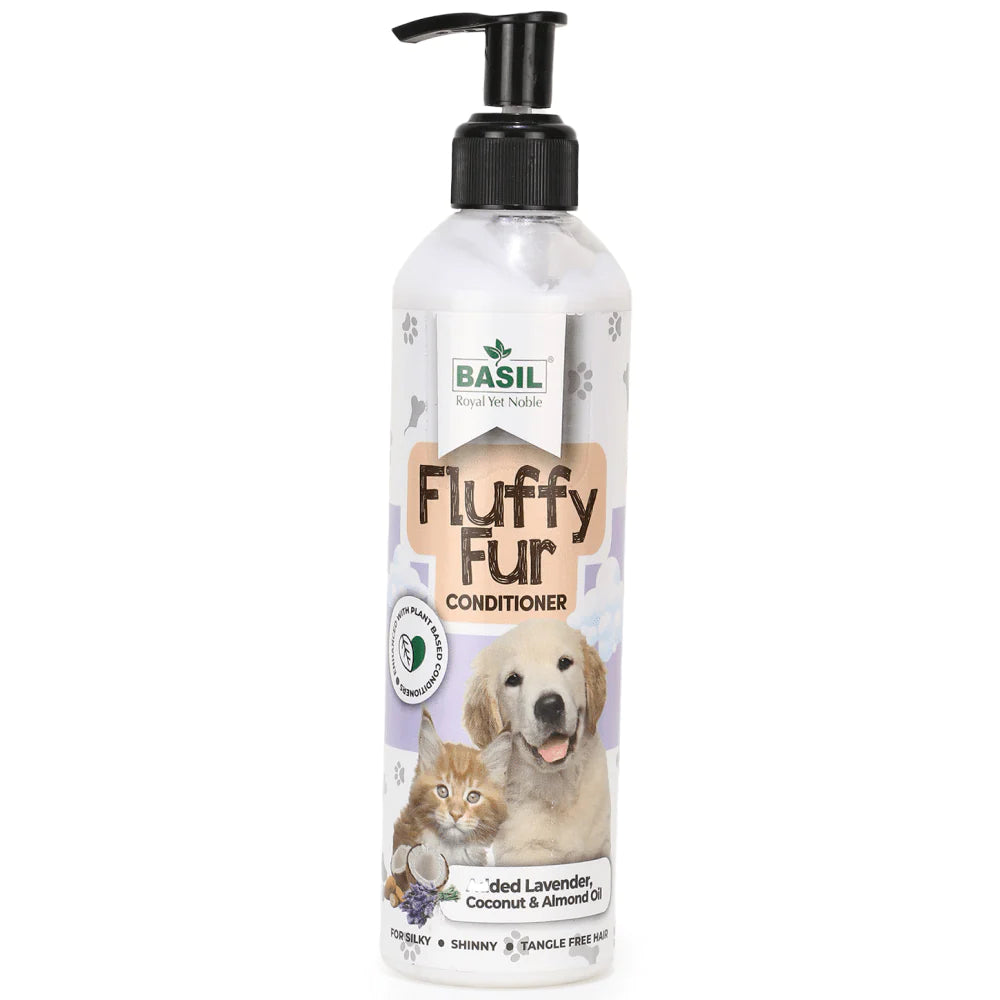 Basil Fluffy Fur Conditioner for Dogs and Cats