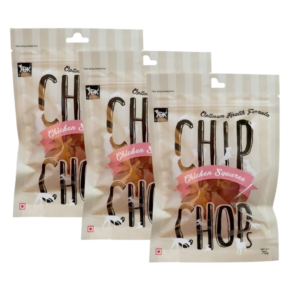 Chip Chops Chicken Squares Dog Treats