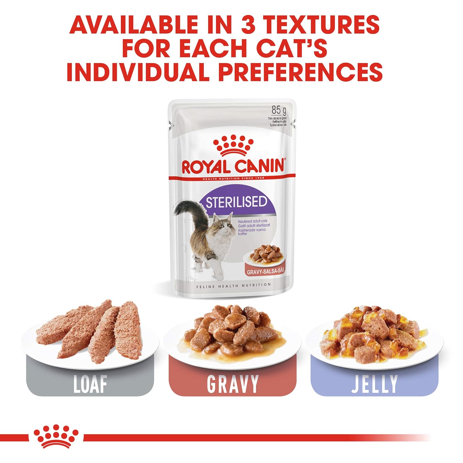 Royal Canin Sterilised/Neutered Gravy Adult Cat Wet Food