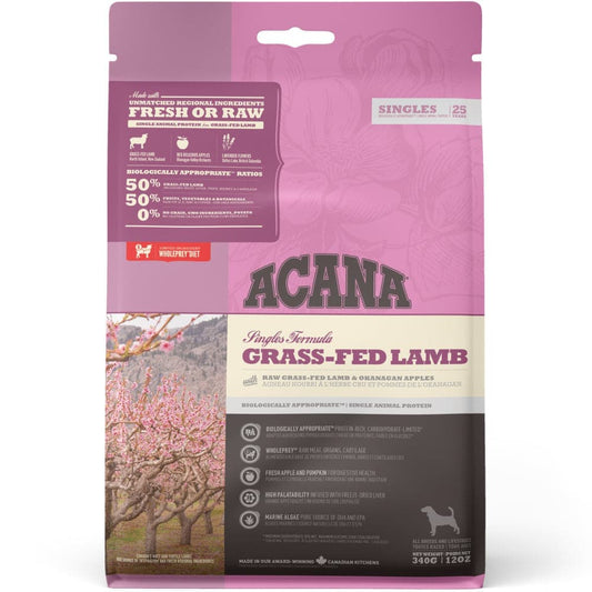 Acana Grass Fed Lamb Dog Dry Food (All Breeds)