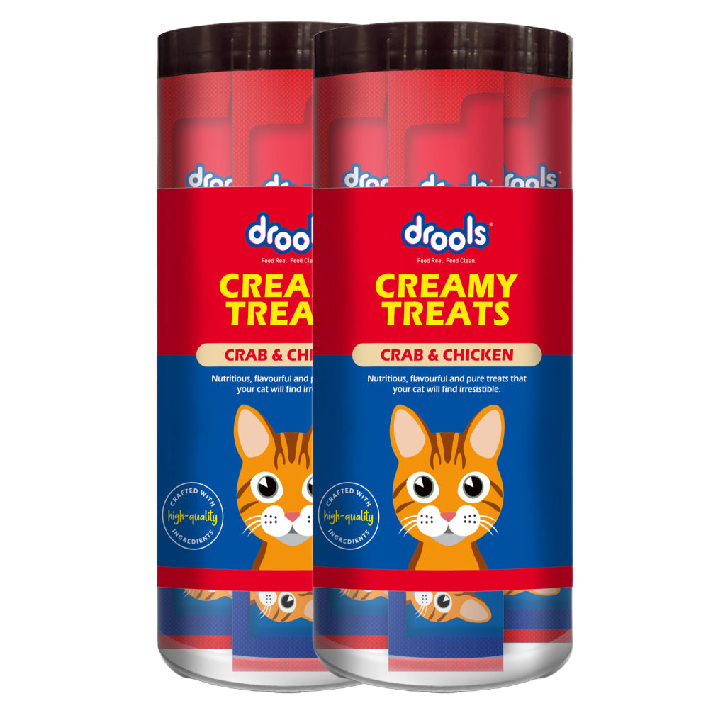 Drools Crab & Chicken Creamy Cat Treats