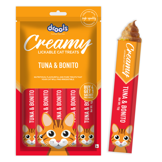 Drools Tuna & Bunito Creamy Cat Treats