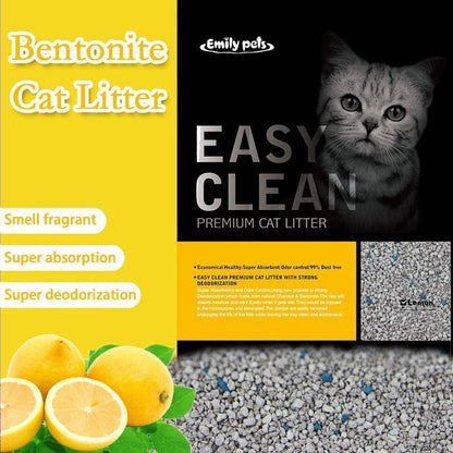 Emily Pets Clumping Cat Litter Lemon