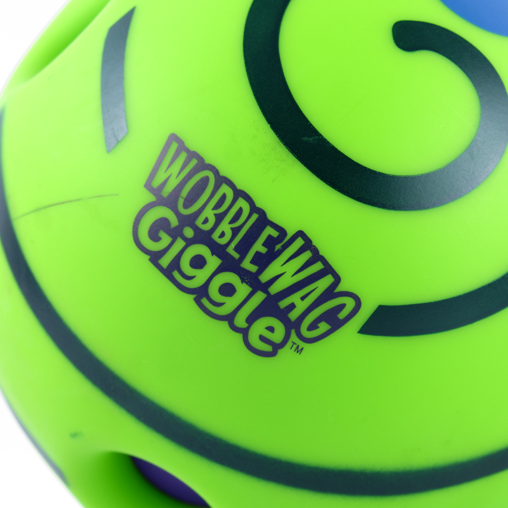 Wobble Wag Giggle Ball Interactive Toy for Dogs | For Medium Chewers