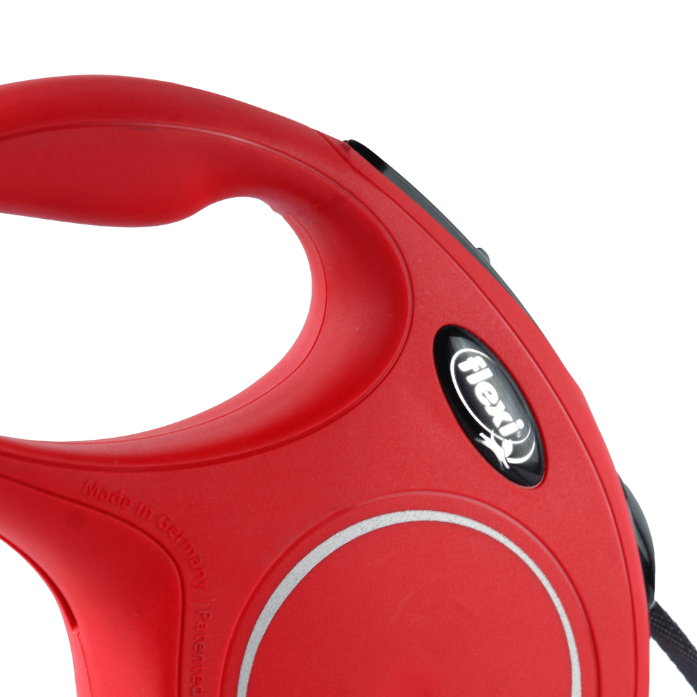 Trixie Flexi Classic Retractable Leash for Dogs and Cats (Red)