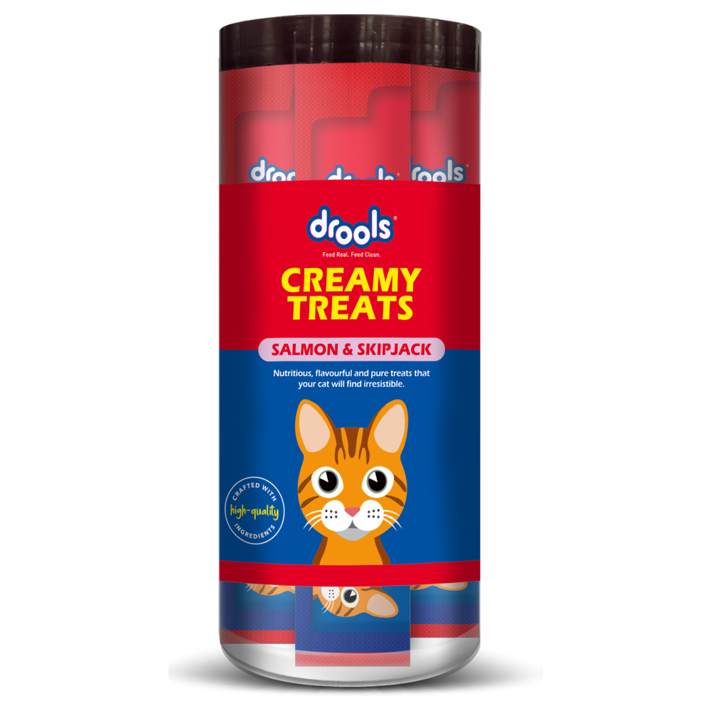 Drools Salmon & Skipjack Creamy Cat Treats