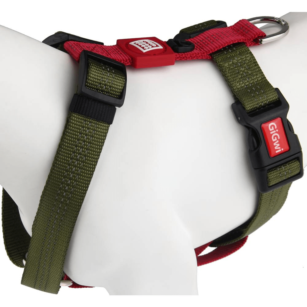 GiGwi Classic Line Harness for Dogs (Olive Green)