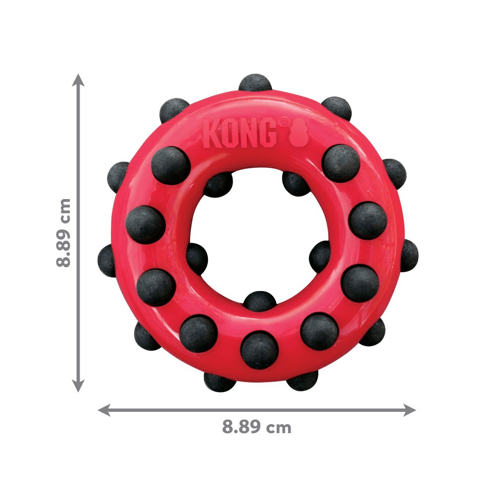 Kong Dotz Circle Toy for Dogs | For Aggressive Chewers