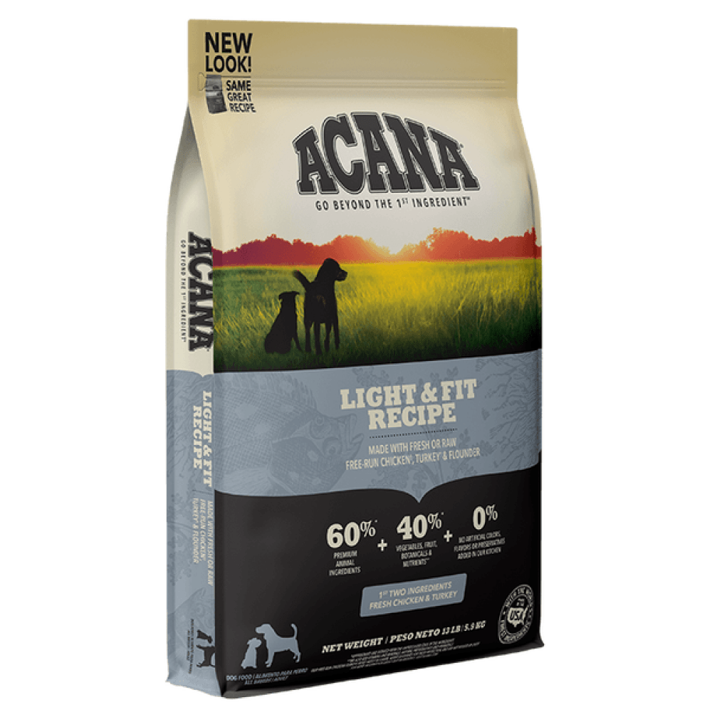 Acana Light & Fit Weight Management Adult Dog Dry Food (All Breeds)