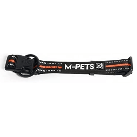 M Pets Hiking Collar For Dogs (Orange)