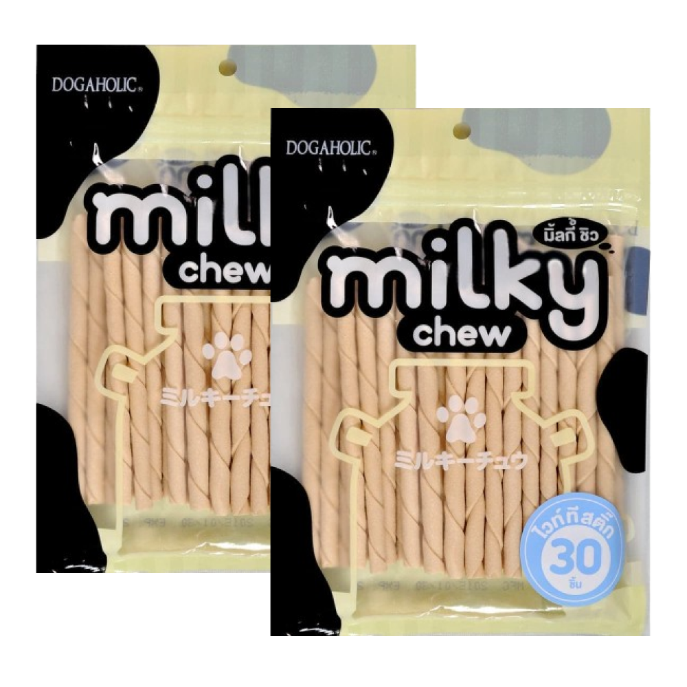 Dogaholic Milky Chew Stick Style Dog Treats