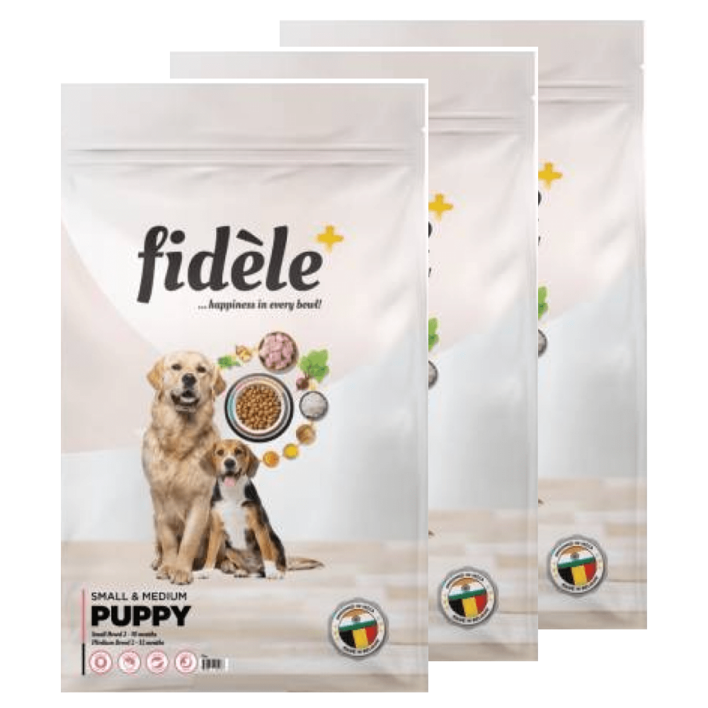 Fidele Plus Small and Medium Puppy Dry Food