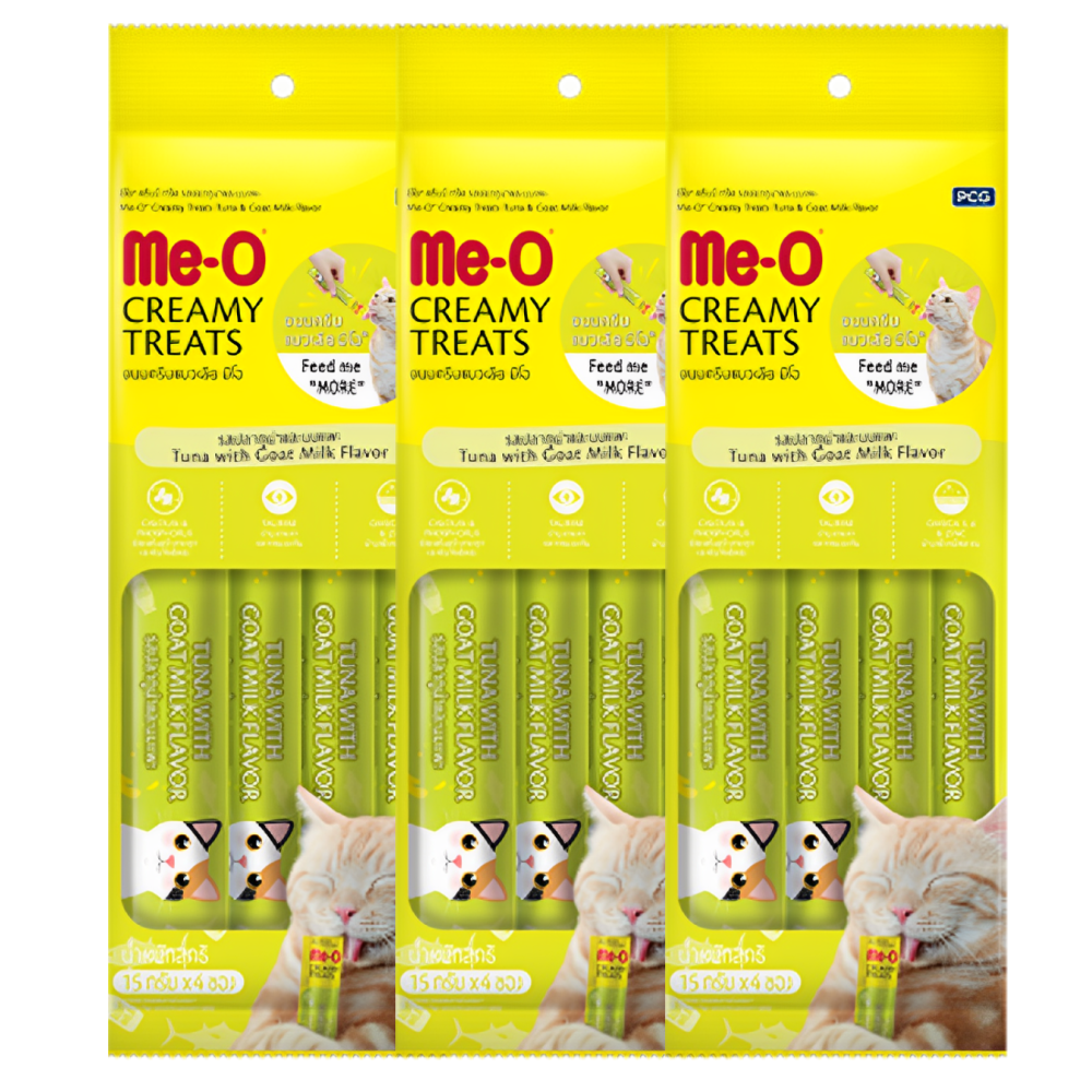 Me O Tuna & Goat Milk Creamy Cat Treat