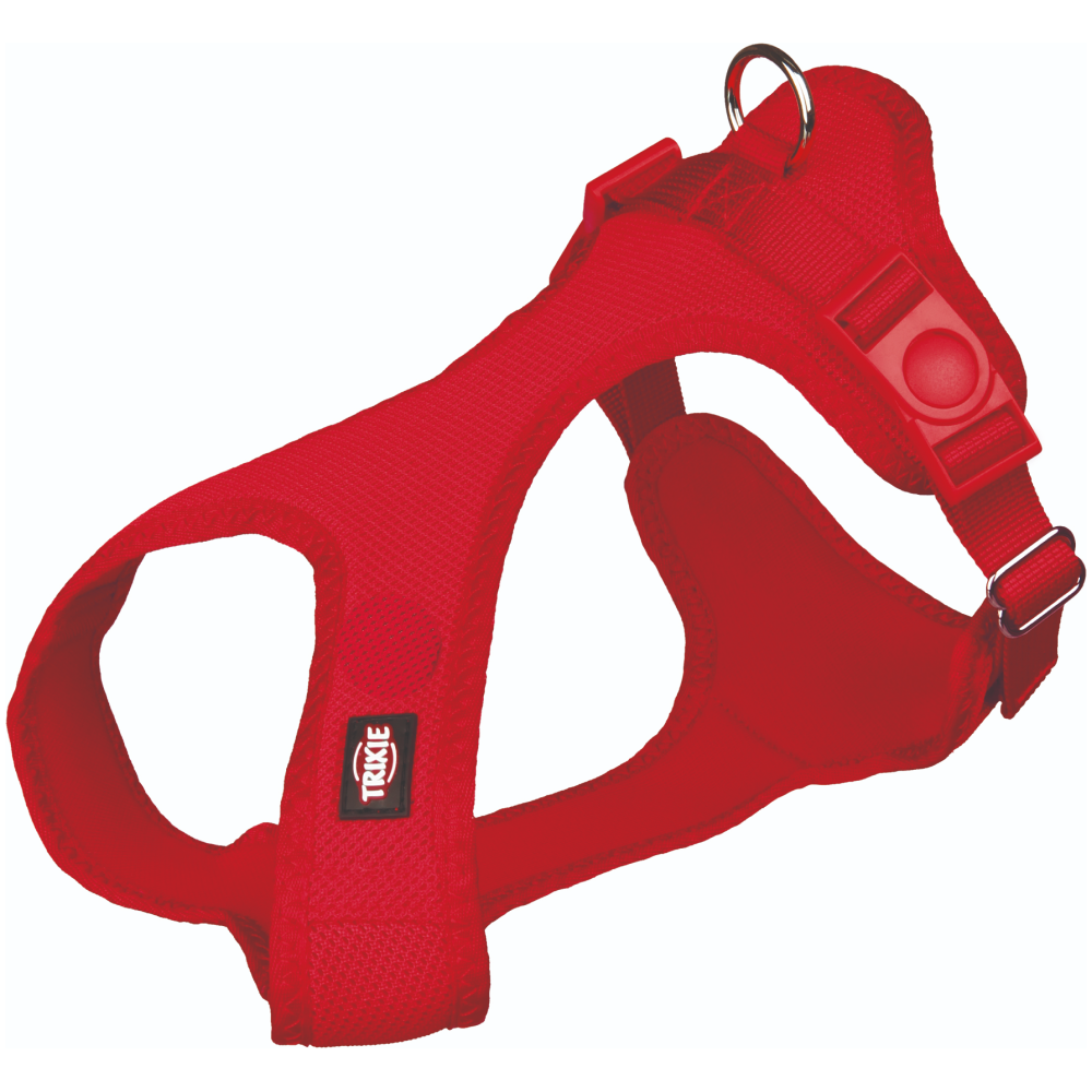 Trixie Comfort Soft Touring Harness for Dogs (Red)