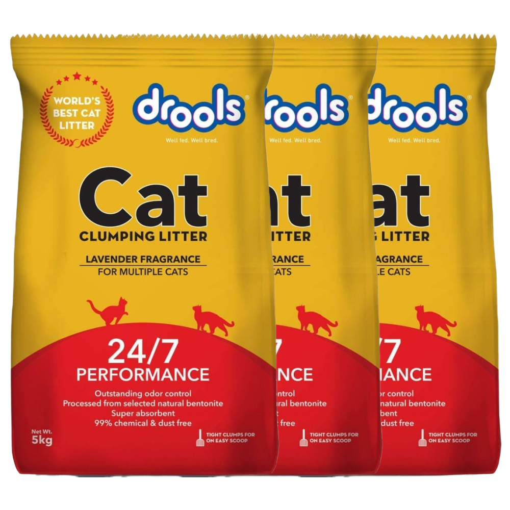 Drools Lavender Scented Clumping Cat Litter