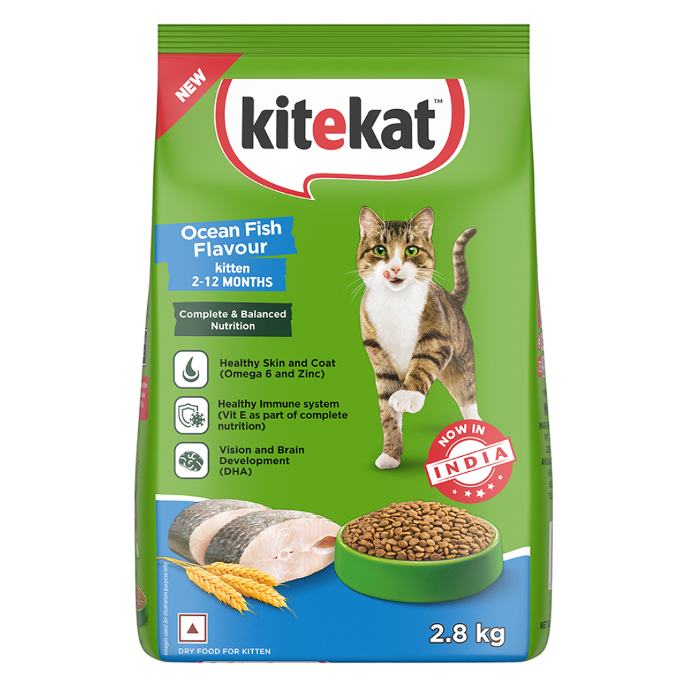 Kitekat Ocean Fish Kitten Dry Food