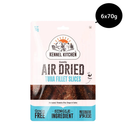 Kennel Kitchen Air Dried Tuna Fish Jerky Dog and Cats Treats