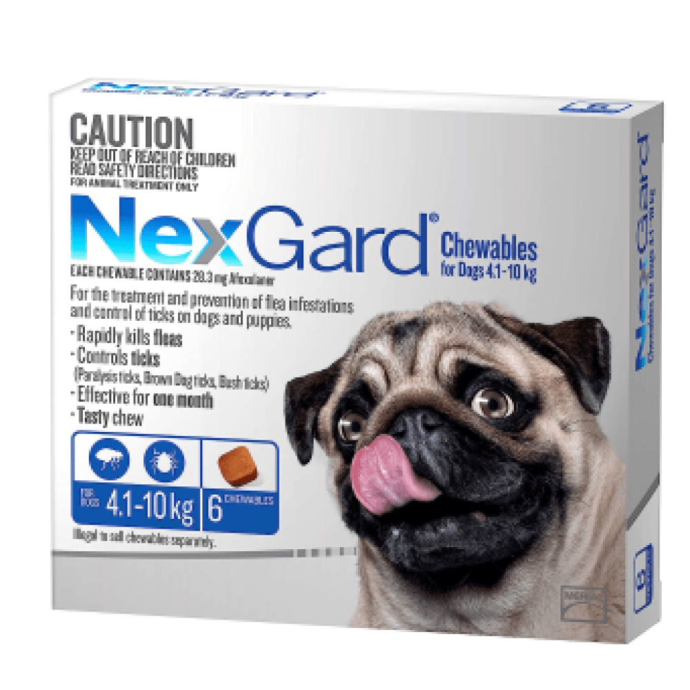 Boehringer Ingelheim Nexgard (Afoxolaner) (10 to 25kg) Dog Tick & Flea Control Tablet (3 tablets)