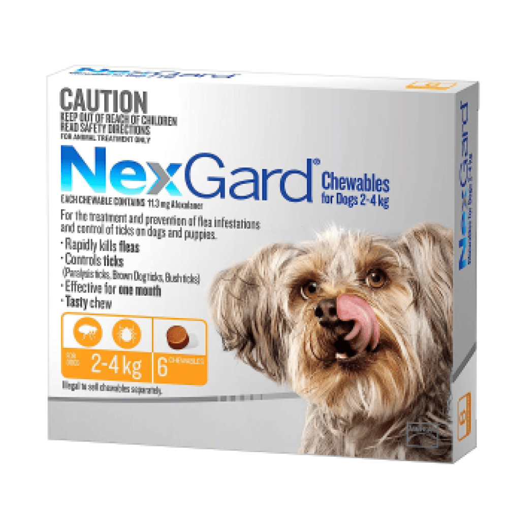 Boehringer Ingelheim Nexgard (Afoxolaner) (10 to 25kg) Dog Tick & Flea Control Tablet (3 tablets)
