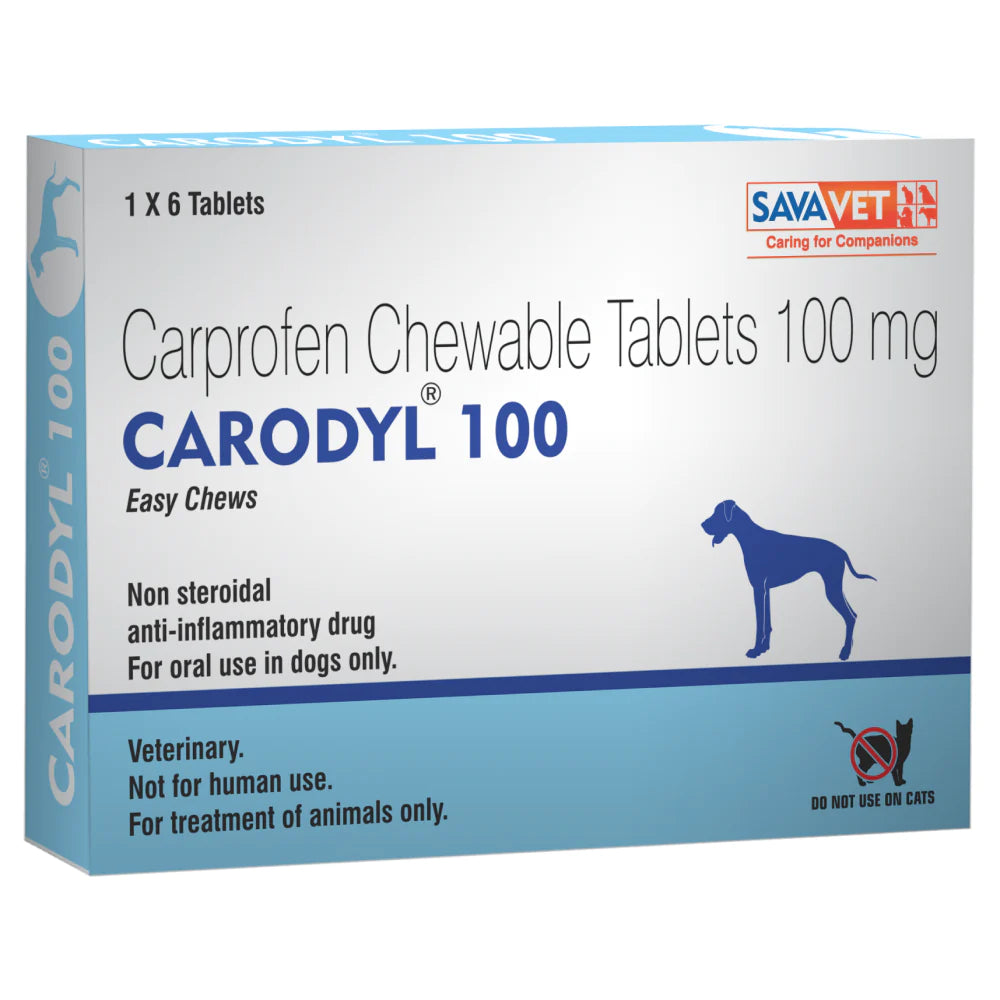 Savavet Carodyl Dog 100mg Tablet