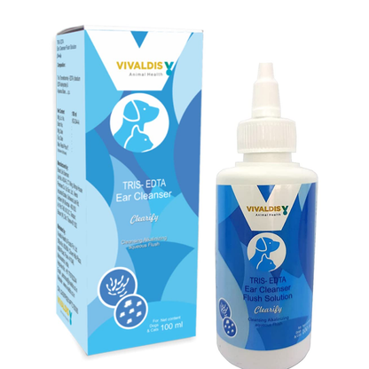 Vivaldis Clearify Ear Cleanser (100ml) and Otisoothe Ear Drops (50ml) Combo