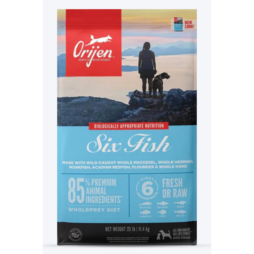 Orijen Six Fish Dog Dry Food (All Breeds & Ages)