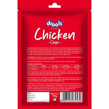 Drools Chicken Chips Dog Treats