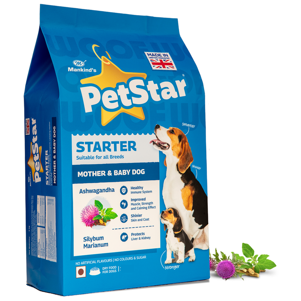 Mankind Petstar Starter Mother & Baby Dog Dry Food