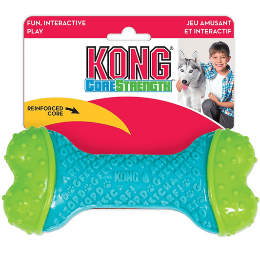 Kong Corestrength Bone Toy for Dogs (Blue) | For Aggressive  Chewers