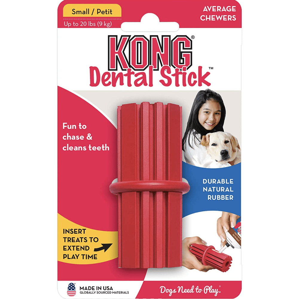 Kong Dental Sticks Toy for Dogs (Red) | For Aggressive Chewers