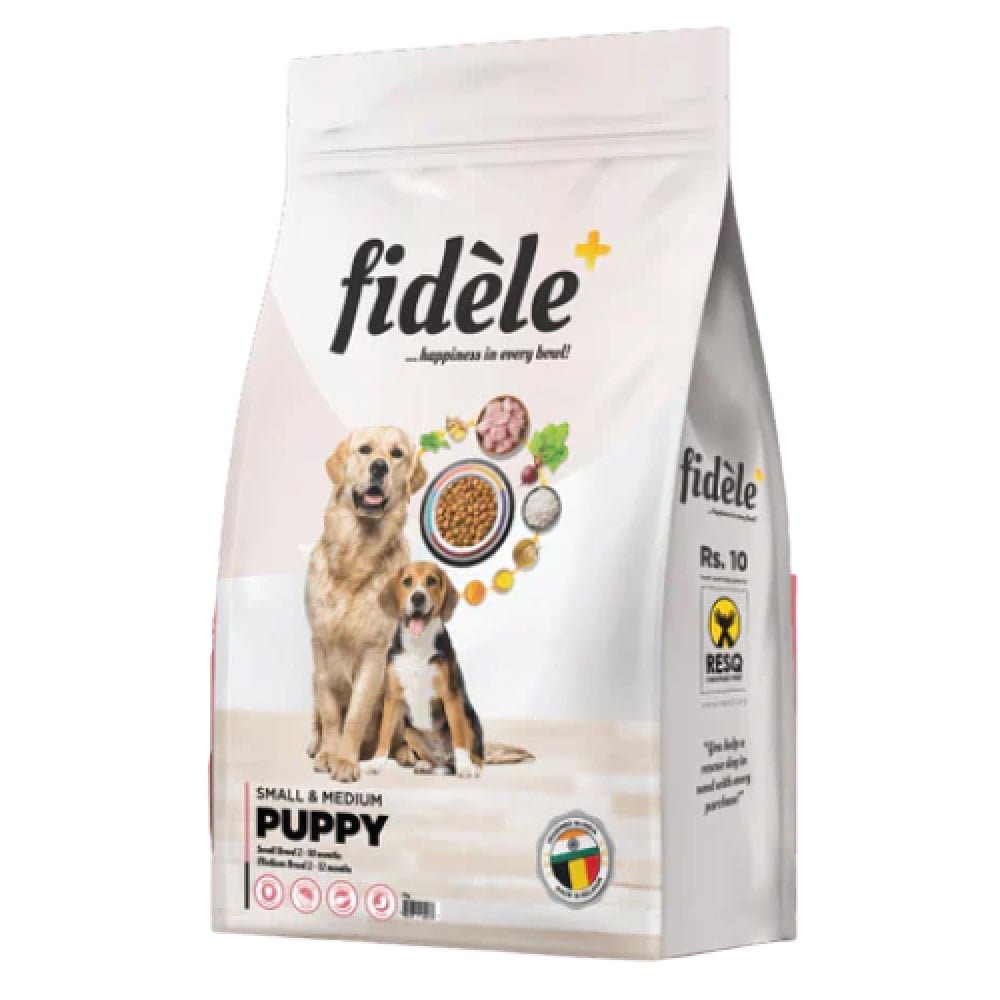 Fidele Plus Small and Medium Puppy Dry Food