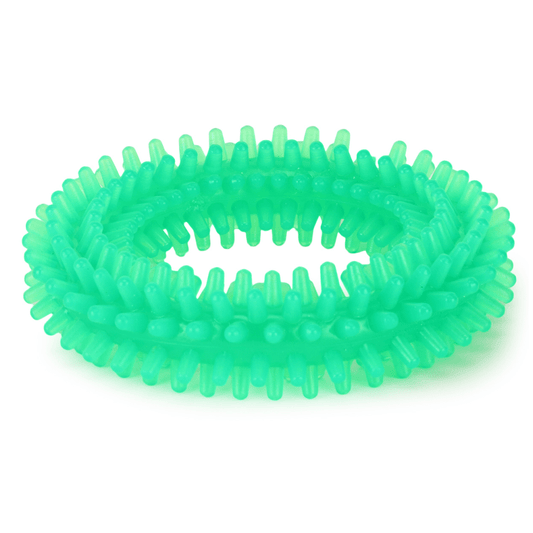 Basil Teething Ring Chew Toy for Dogs | For Medium Chewers