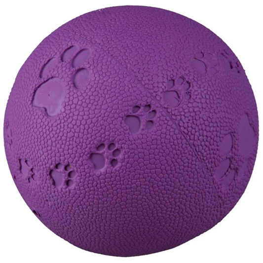 Trixie Snack Ball Interactive Natural Rubber Toy for Dogs (Purple)
