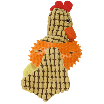 Basil Bird Shaped Plush Toy with Squeaky Neck for Dogs