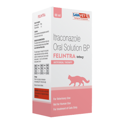 Savavet Felintra (Itraconazole) Oral Solution Cat (60ml)