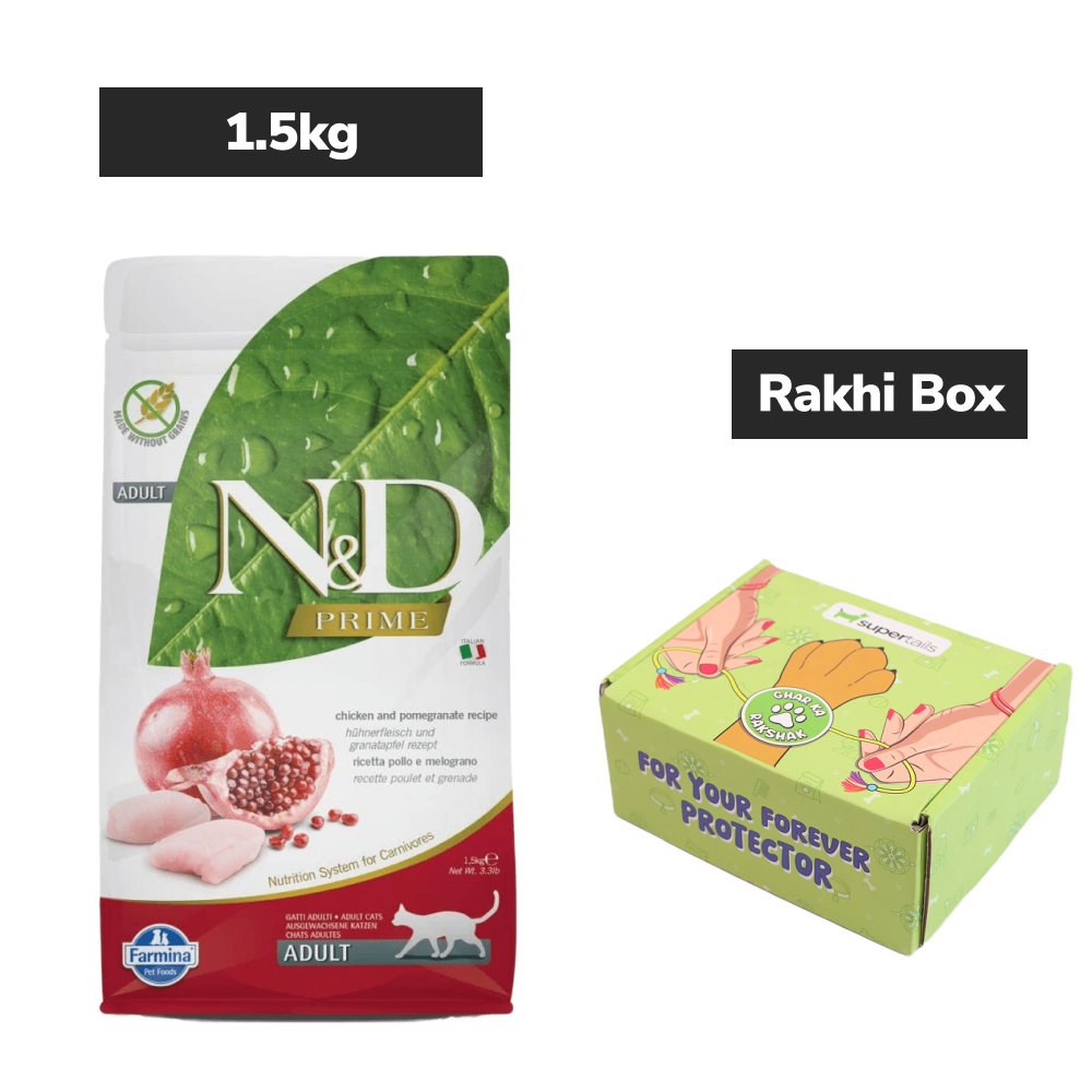 Farmina N&D Prime Chicken & Pomegranate Grain Free Adult Cat Dry Food