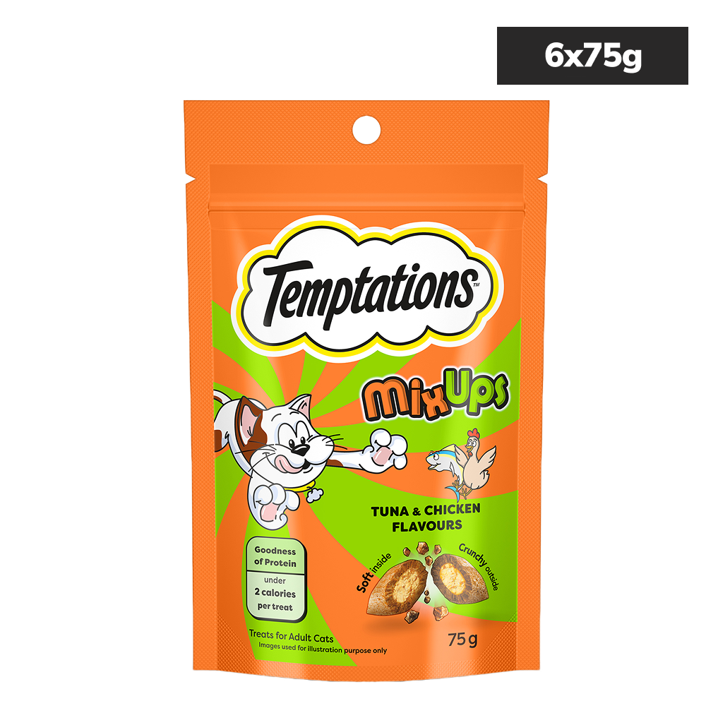 Temptations MixUps Tuna & Chicken Flavour Cat Treats