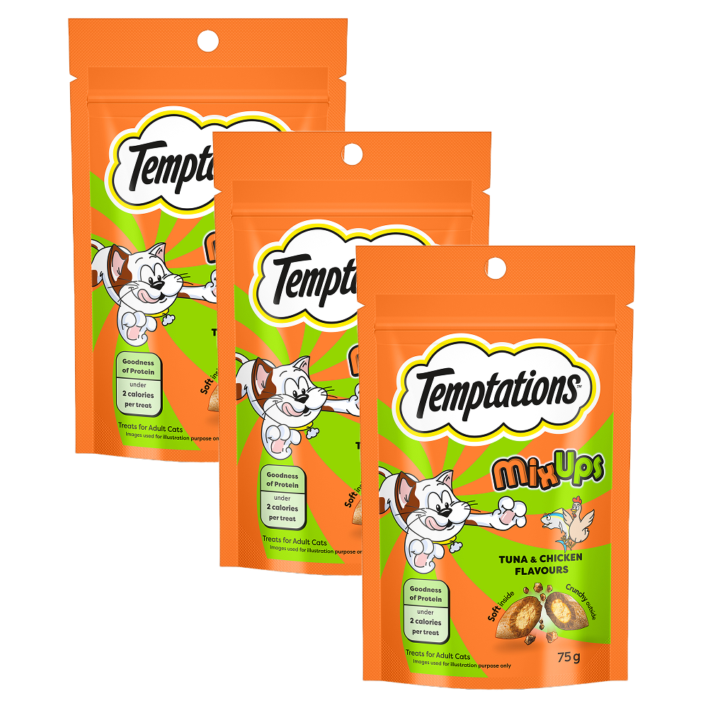 Temptations MixUps Tuna & Chicken Flavour Cat Treats
