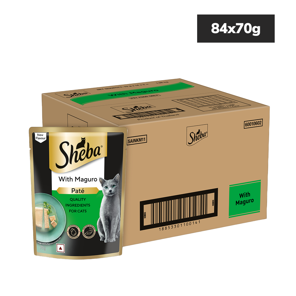 Sheba Maguro Pate Rich Premium Adult Fine Cat Wet Food