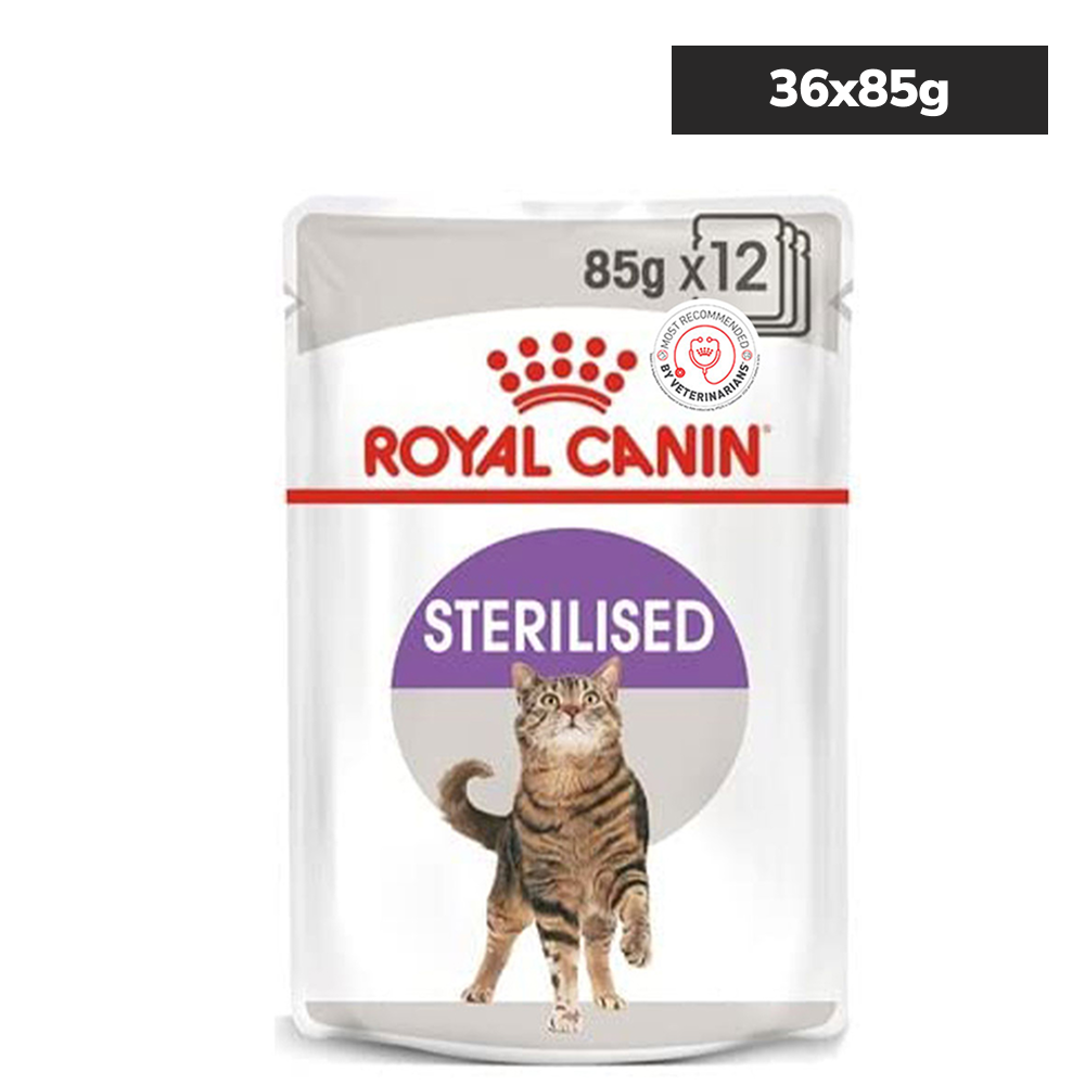 Royal Canin Sterilised/Neutered Gravy Adult Cat Wet Food