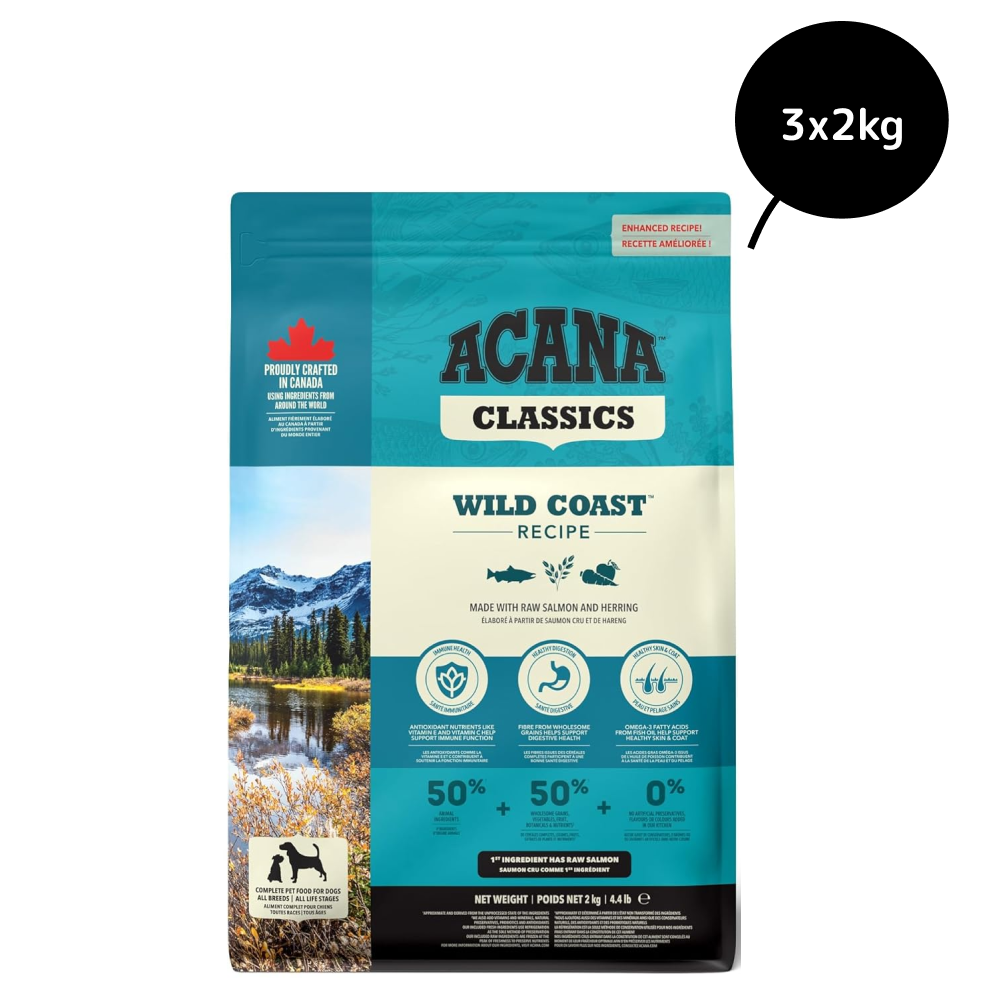 Acana Classic Wild Coast Dog Dry Food (All Breeds)