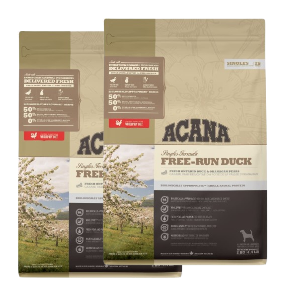 Acana Free Run Duck Dog Dry Food (All Breeds)