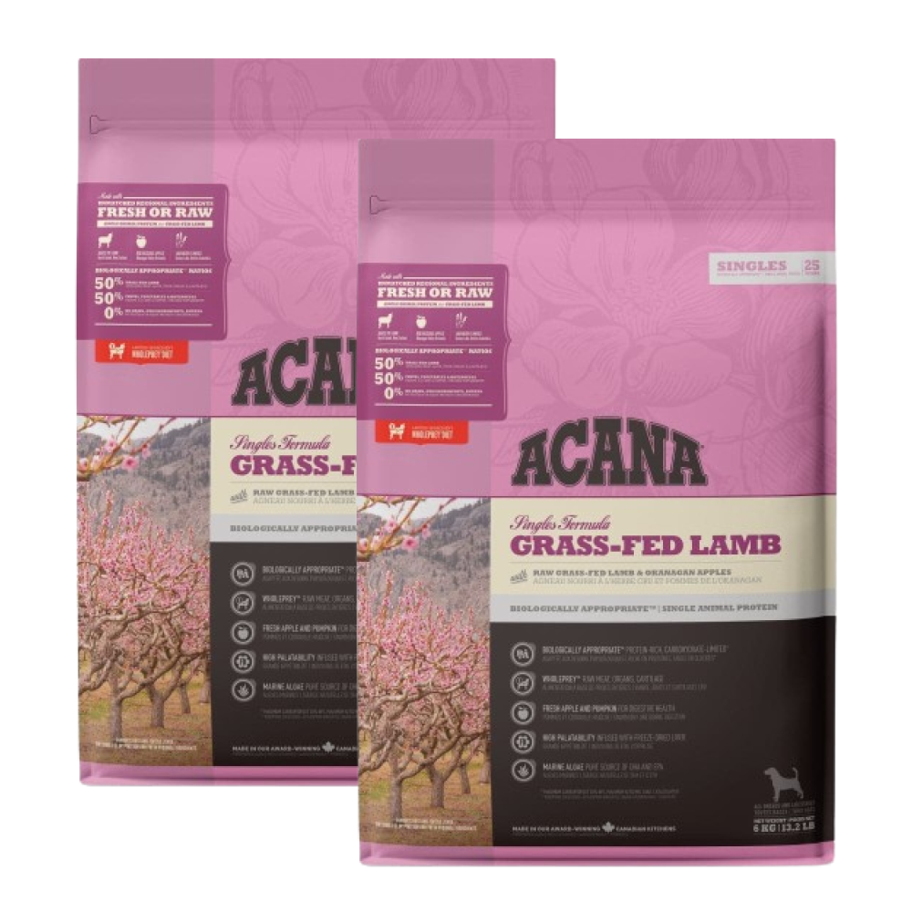 Acana Grass Fed Lamb Dog Dry Food (All Breeds)