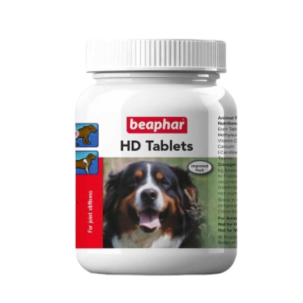 Beaphar HD Hip Dysplasia & Joint Problems Supplement Tablets for Dogs