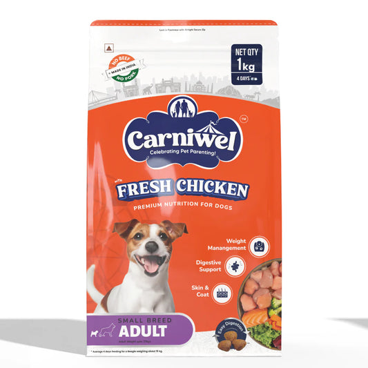 Carniwel Fresh Chicken Kibble Small Breed Adult Dog Dry Food