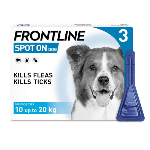 Boehringer Ingelheim Frontline Plus Spot On for Medium Dogs (10kg to 20kg)