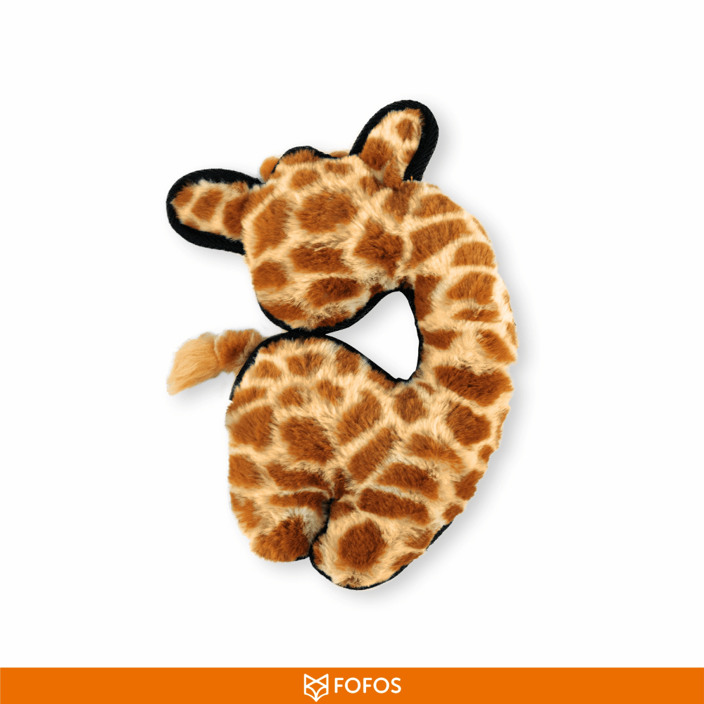 Fofos Safari Line Giraffe Plush Toy for Dogs