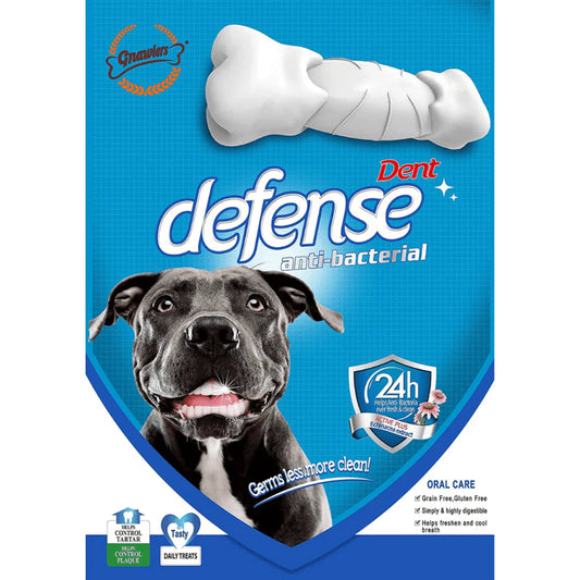 Gnawlers Defense Dent Dental Care Chew Bones For Dogs